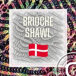 Brioche-sjal online strikkekursus august/september 2026