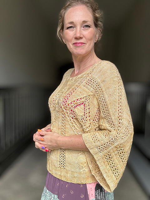 Tro mig - ærmerne på Stephenville Crossing er perfekt i længden! De rammer aldrig tallerkenen ;)