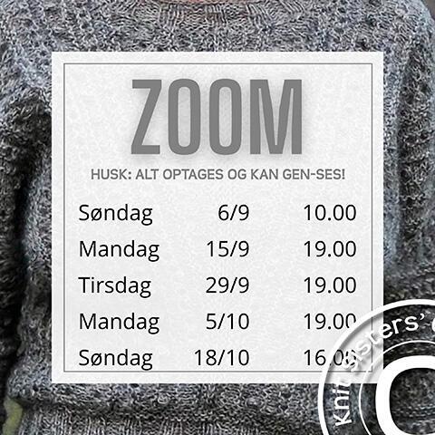 Alula online strikkekursus september/oktober 2026