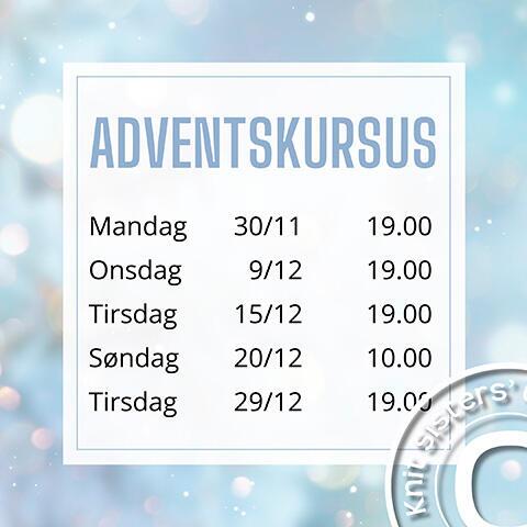 Adventsstrik hos Knit Sisters’ Classroom – december 2026