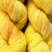 Håndfarvet merino lace garn – Sisters’ Yardage i farven Golden Summer. Tidligere farvning – bestil din egen farve efter ønske.