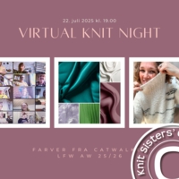 Virtual Knit Night 22. juli 2025