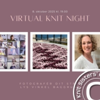 Virtual Knit Night 8. oktober 2025
