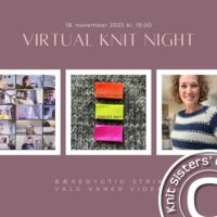 Virtual Knit Night 18. november 2025